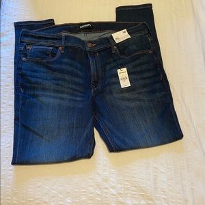 Express mid rise legging jeans